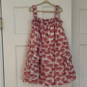 Zara Pink Floral Sundress